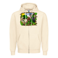 Sandshell st patricks day cows Zipper Hoodie - RanaPortraitStore