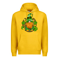 Lemon st patricks day gnomes horseshoe shamrock gold Premium Hoodie - Artiststas