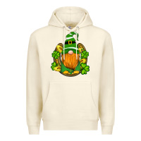 Sandshell st patricks day gnomes horseshoe shamrock gold Premium Hoodie - Artiststas