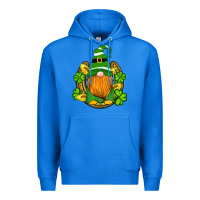 True Royal st patricks day gnomes horseshoe shamrock gold Premium Hoodie - Artiststas