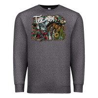 Charcoal Heather texas Premium Sweatshirt - SublimationCraftShop