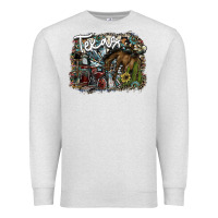Oatmeal Heather texas Premium Sweatshirt - SublimationCraftShop