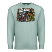 Seafoam texas Premium Sweatshirt - SublimationCraftShop