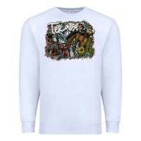 White texas Premium Sweatshirt - SublimationCraftShop