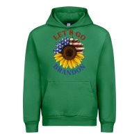 Emerald American flag sunflower Urban Hoodie - Jasminsmagicworld