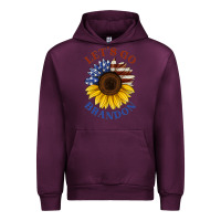 Mauve Wine American flag sunflower Urban Hoodie - Jasminsmagicworld