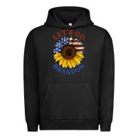 Pigment Black American flag sunflower Urban Hoodie - Jasminsmagicworld