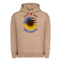 Pigment Burro American flag sunflower Urban Hoodie - Jasminsmagicworld