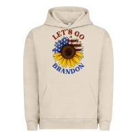 Pigment French Oak American flag sunflower Urban Hoodie - Jasminsmagicworld