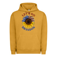 Pigment Peanut Butter American flag sunflower Urban Hoodie - Jasminsmagicworld