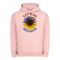 Pigment Salmon American flag sunflower Urban Hoodie - Jasminsmagicworld
