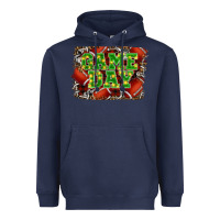 Navy christmas game day Heavyweight Hoodie - RanaPortraitStore
