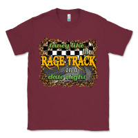 Burgundy fancy like the rage track on a date night Classic Tee - RanaPortraitStore