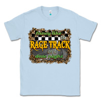 Dusty Blue fancy like the rage track on a date night Classic Tee - RanaPortraitStore