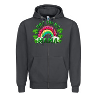 Smoke st patricks day one lucky mama Zipper Hoodie - RanaPortraitStore