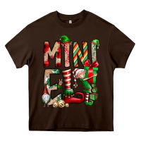 Chocolate Brown Mini Elf Heavy Core Tee - CowhideDigitalArt