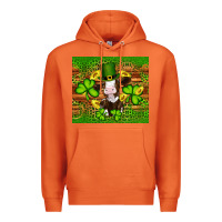 Carrot st patricks day cow Premium Hoodie - Artiststas