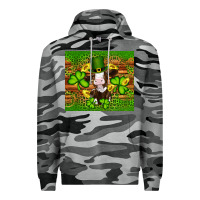 Slate Camo st patricks day cow Premium Hoodie - Artiststas