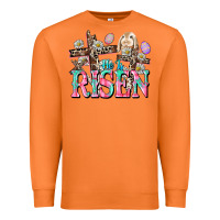 Carrot He is risen Easter Day Premium Sweatshirt - CowGirlArtShop