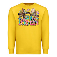 Lemon He is risen Easter Day Premium Sweatshirt - CowGirlArtShop