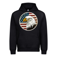 Foreset Green American Bald Eagle Urban Hoodie - Jasminsmagicworld
