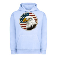 Pigment Grape Ice American Bald Eagle Urban Hoodie - Jasminsmagicworld