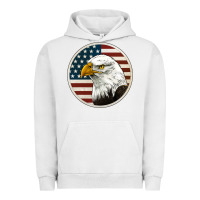 Pigment Lunar Rock American Bald Eagle Urban Hoodie - Jasminsmagicworld
