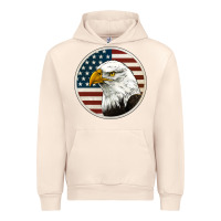 Sandshell American Bald Eagle Urban Hoodie - Jasminsmagicworld