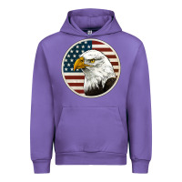Tulip American Bald Eagle Urban Hoodie - Jasminsmagicworld