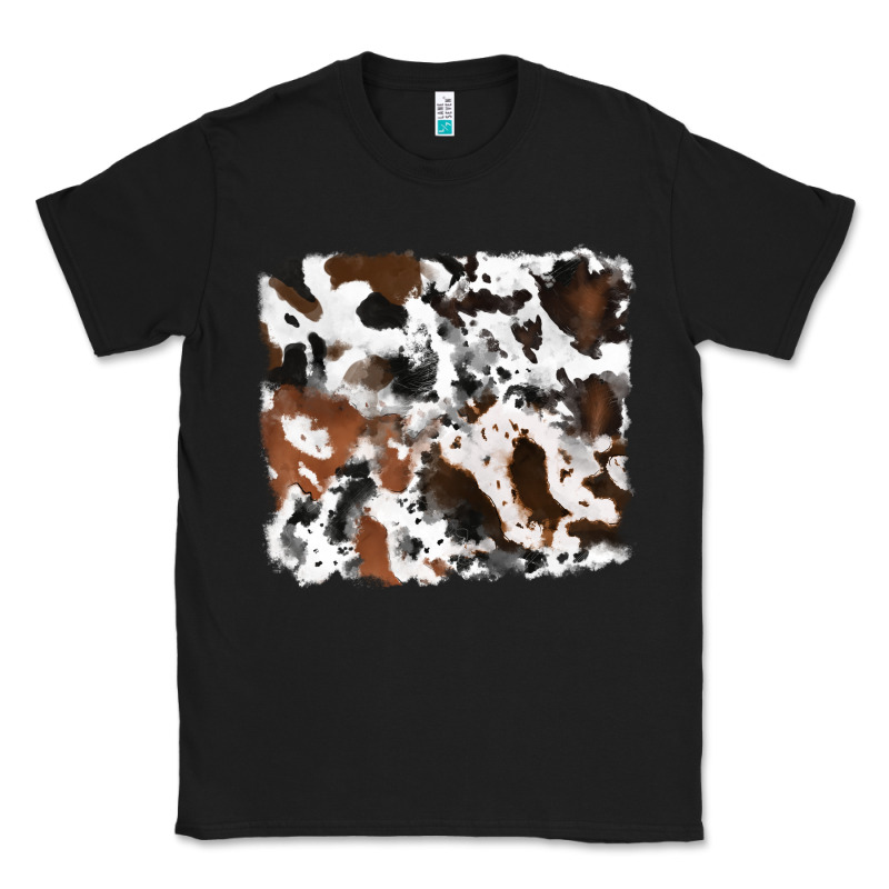 Cowhide Mixed Background Classic Tee by RanaPortraitStore | Teevron