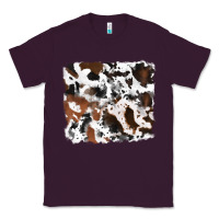 Plum cowhide mixed background Classic Tee - RanaPortraitStore