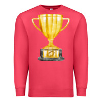 Cardinal throphy cup Premium Sweatshirt - FaDigitalArtStudio