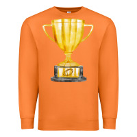 Carrot throphy cup Premium Sweatshirt - FaDigitalArtStudio