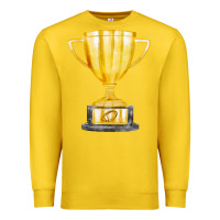 Lemon throphy cup Premium Sweatshirt - FaDigitalArtStudio