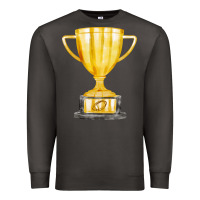 Smoke throphy cup Premium Sweatshirt - FaDigitalArtStudio