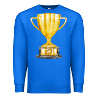 True Royal throphy cup Premium Sweatshirt - FaDigitalArtStudio