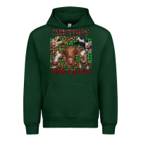 Forest Green christmas with my herd cows Urban Hoodie - BarkalooDesign