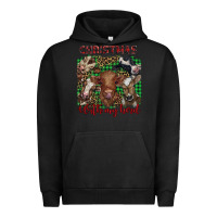 Pigment Black christmas with my herd cows Urban Hoodie - BarkalooDesign