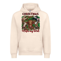 Sandshell christmas with my herd cows Urban Hoodie - BarkalooDesign