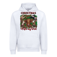 White christmas with my herd cows Urban Hoodie - BarkalooDesign