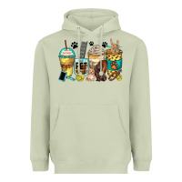 Matcha pet groomer coffee cups Heavyweight Hoodie - Zillion Design Studio