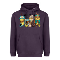 Plum pet groomer coffee cups Heavyweight Hoodie - Zillion Design Studio