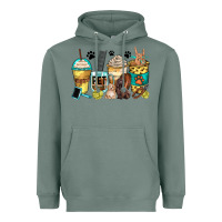 Sage pet groomer coffee cups Heavyweight Hoodie - Zillion Design Studio