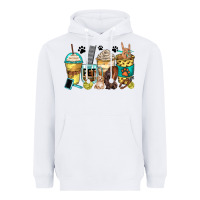 White pet groomer coffee cups Heavyweight Hoodie - Zillion Design Studio