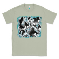 Matcha cowhide glitter tooled leather background Classic Tee - RanaPortraitStore