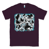 Plum cowhide glitter tooled leather background Classic Tee - RanaPortraitStore