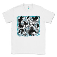 White cowhide glitter tooled leather background Classic Tee - RanaPortraitStore