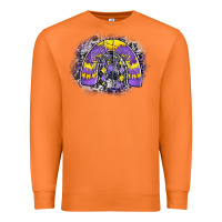Carrot halloween rainbow Premium Sweatshirt - CowhideDigitalArt