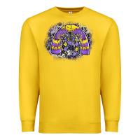 Lemon halloween rainbow Premium Sweatshirt - CowhideDigitalArt