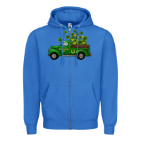 True Royal st patricks truck shamrock horseshoe gold Zipper Hoodie - RanaPortraitStore